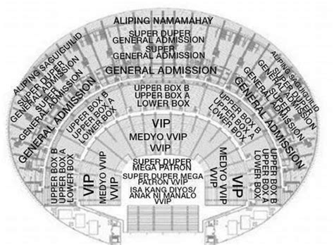Find Your Section View At Philippine Arena. .